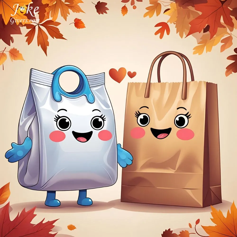 Brown bags love autumn