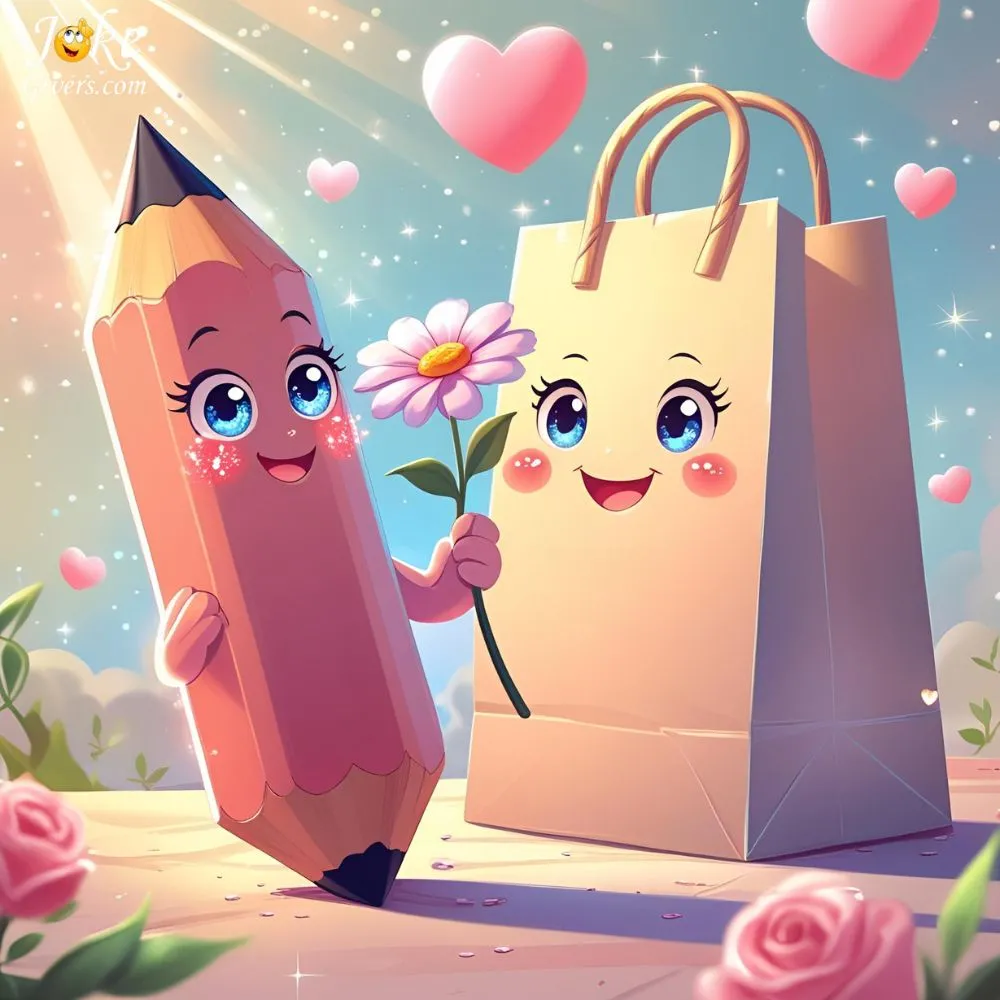  pencil fall in love with the bag
