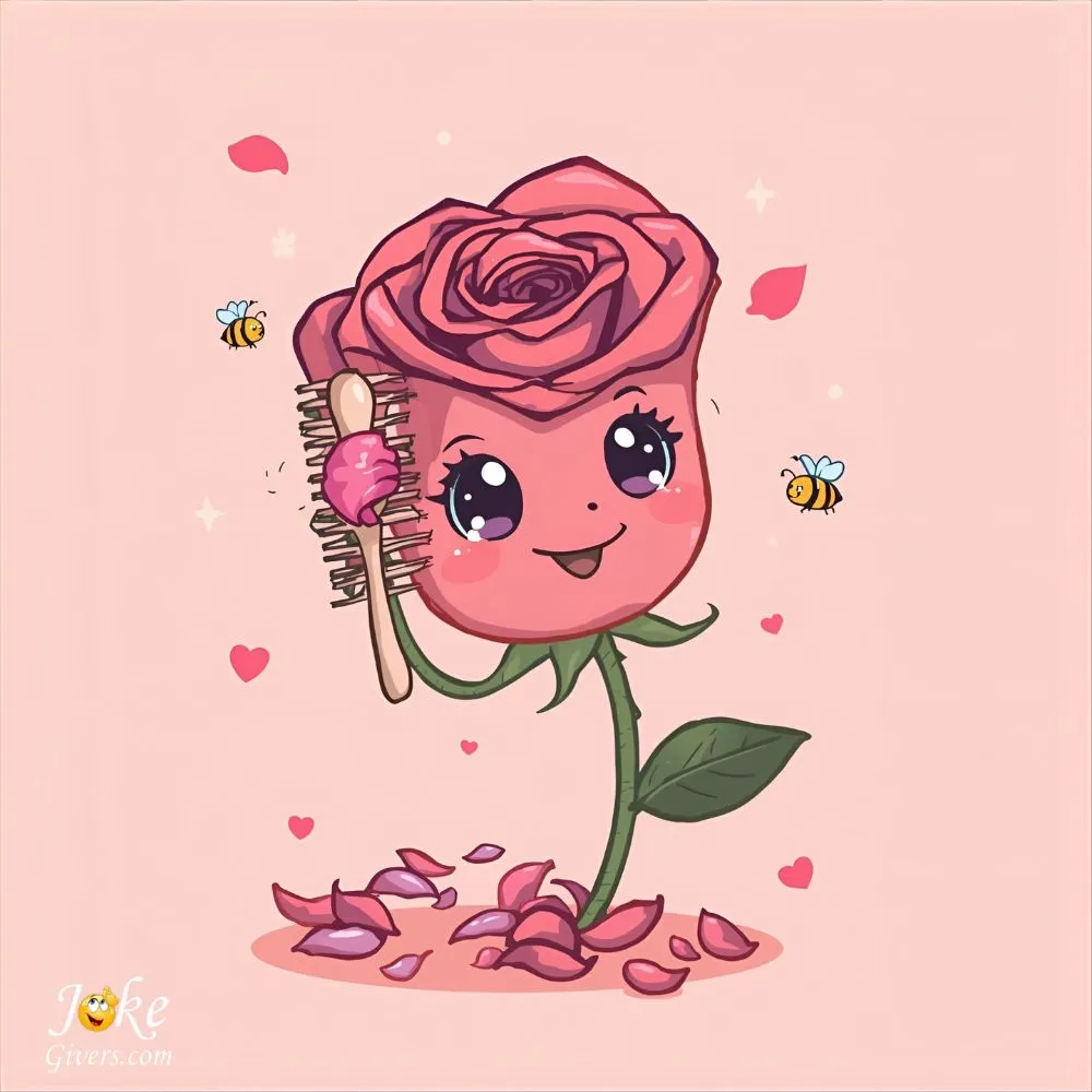  A petal comb.