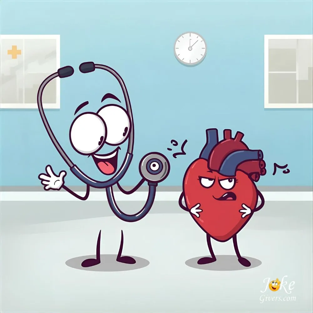 Stethoscope laugh