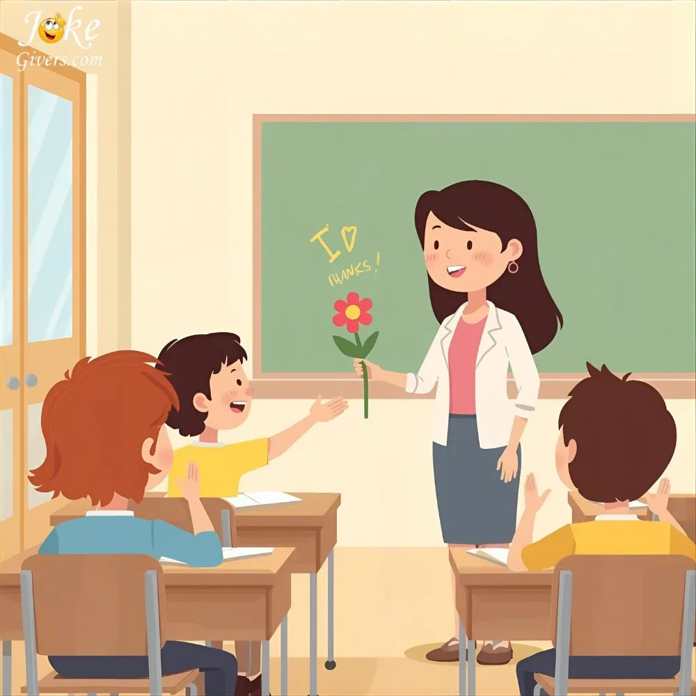 Student say thanks