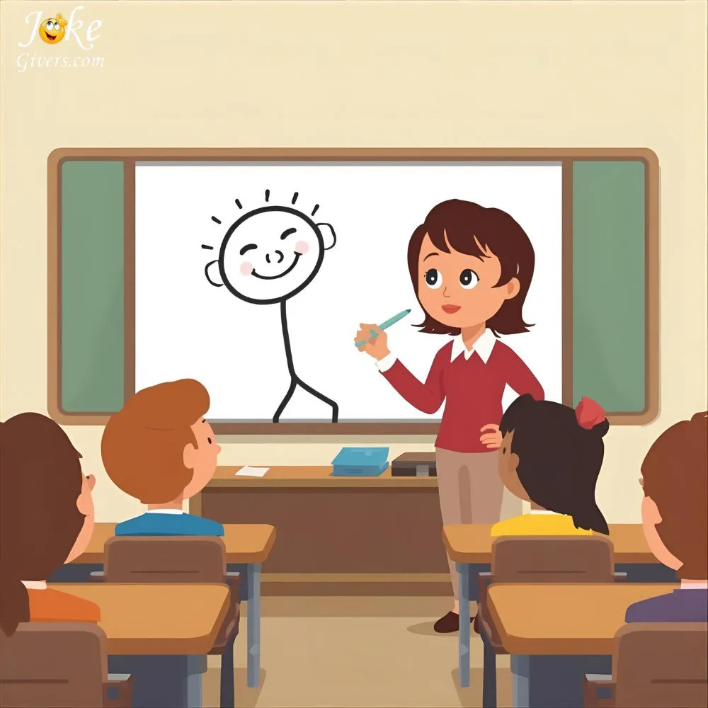 Whiteboard smile
