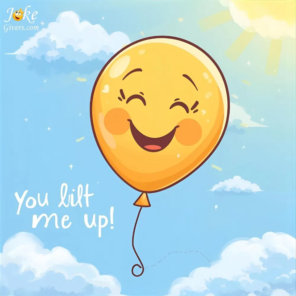 Balloon tell the sky
