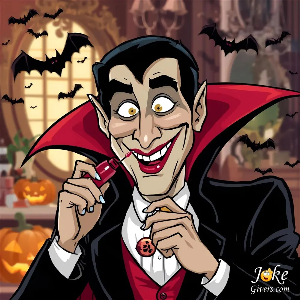 Dracula get lip gloss