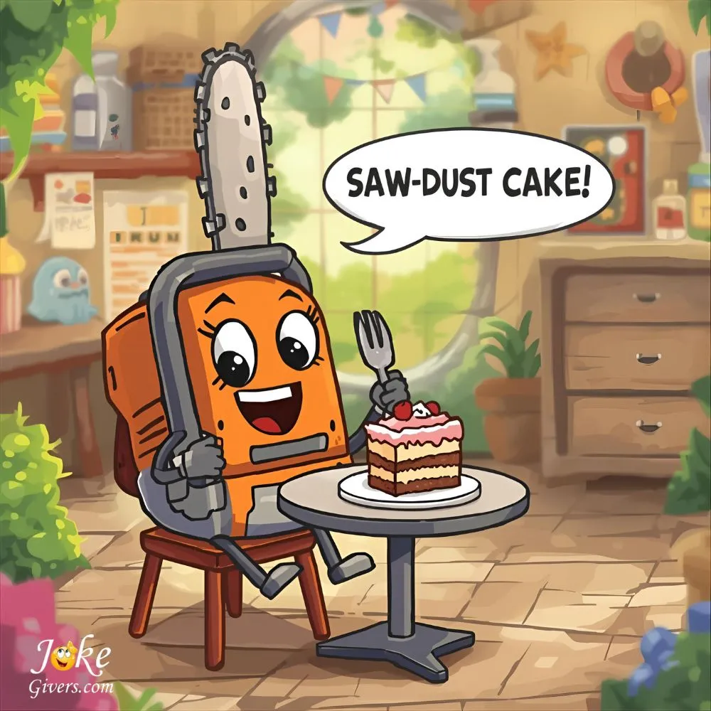  Saw dust cake.