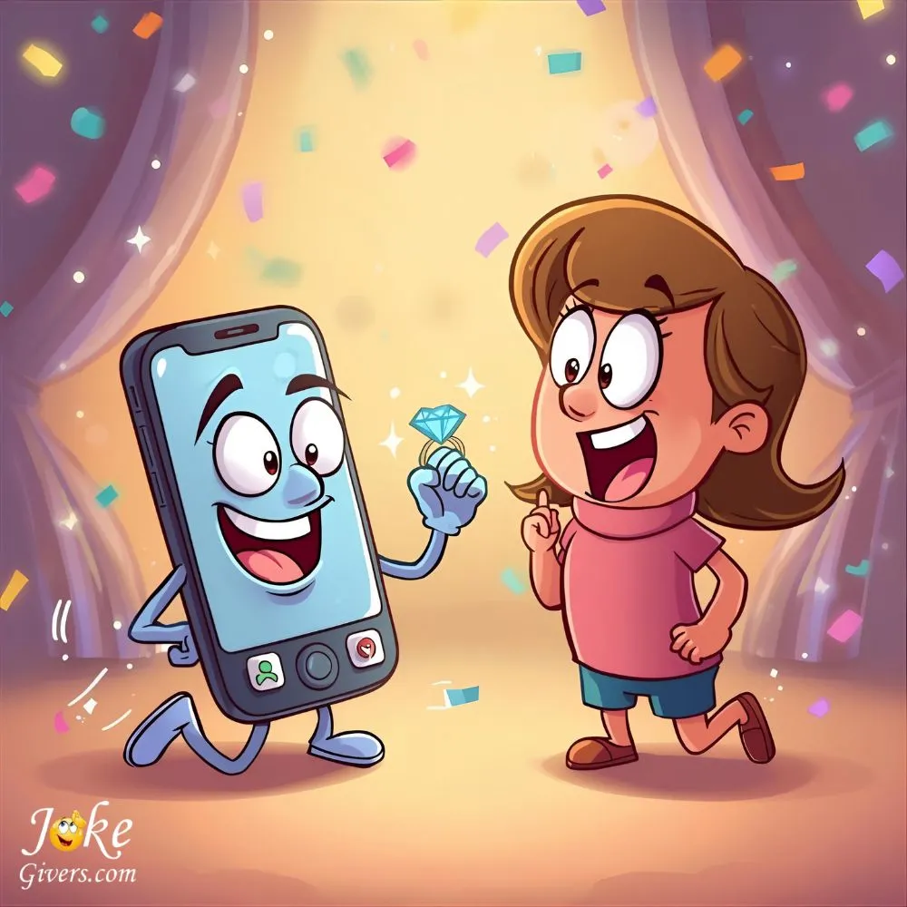  Selfie propose the friend
