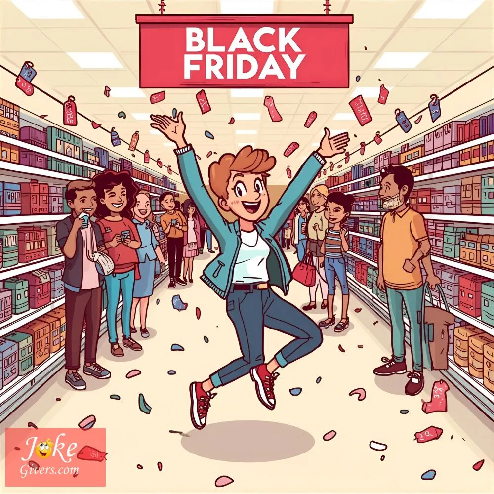 Shopper dance in aisle 5