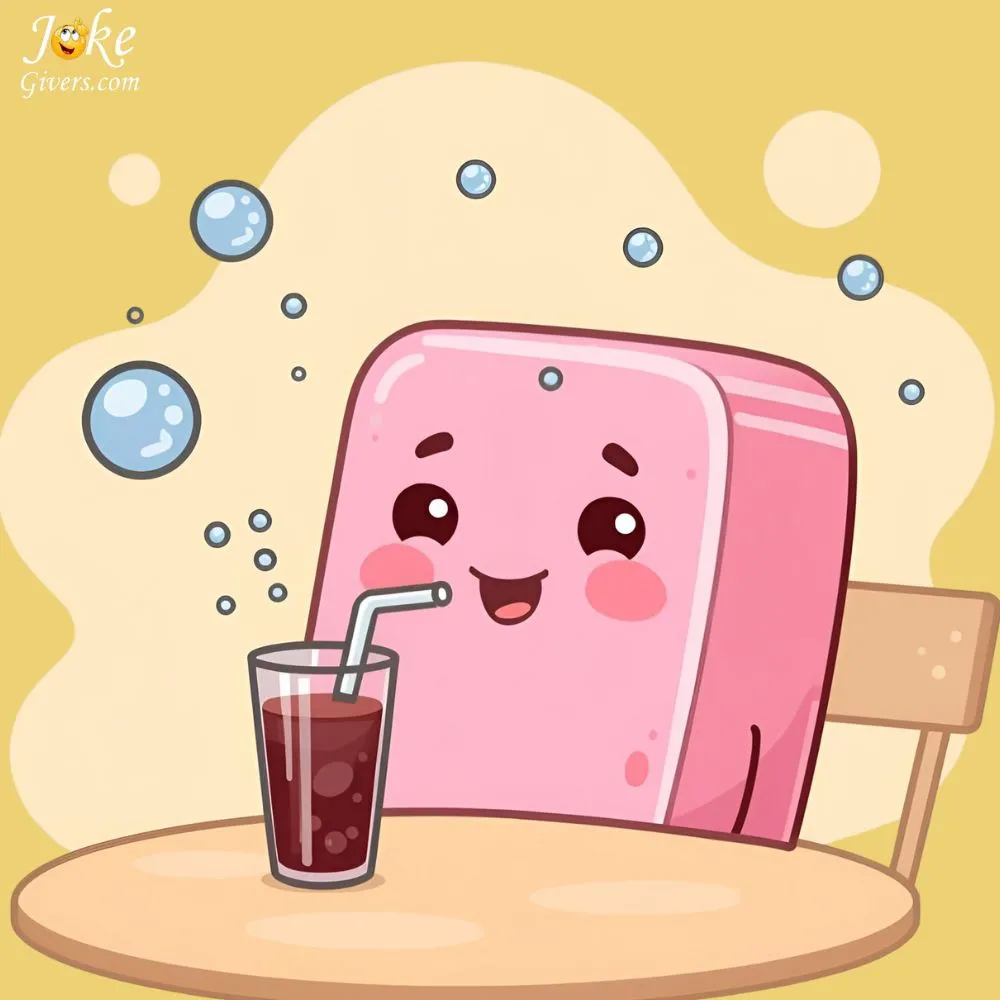 Soda and bubbles.