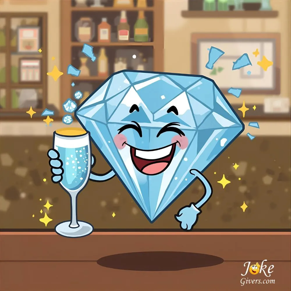 Sparkling water.