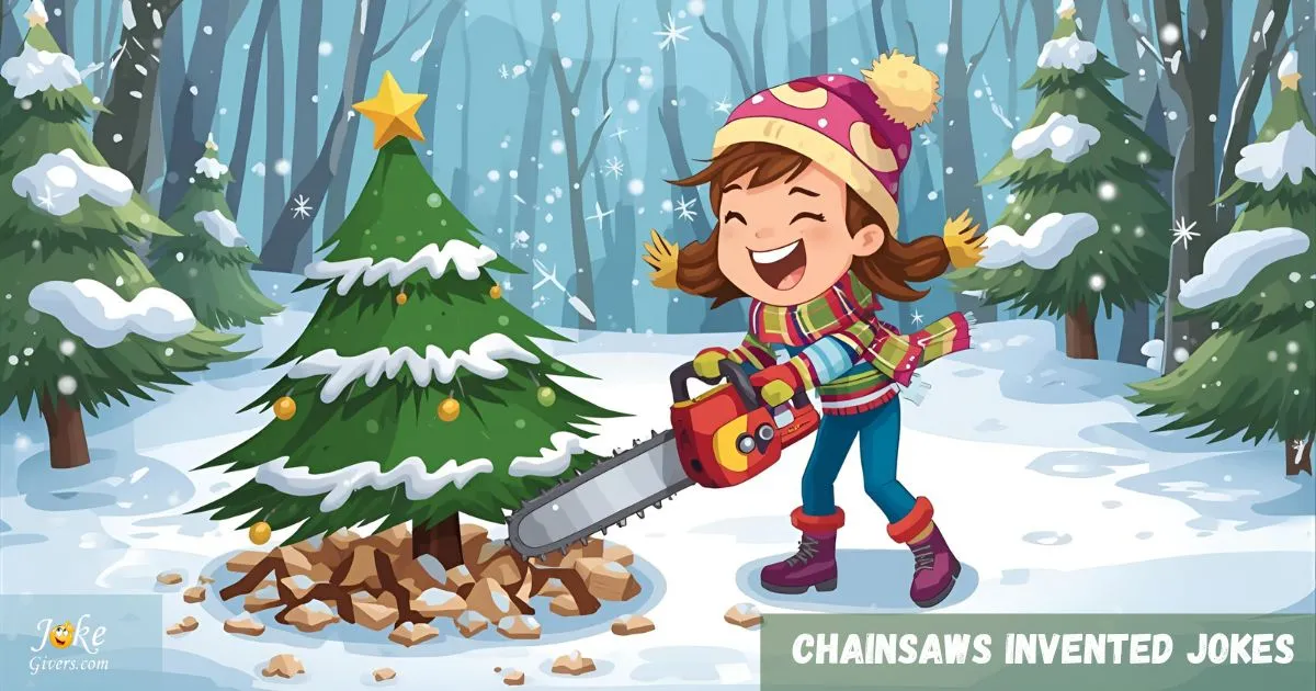 Chainsaws Invented Jokes