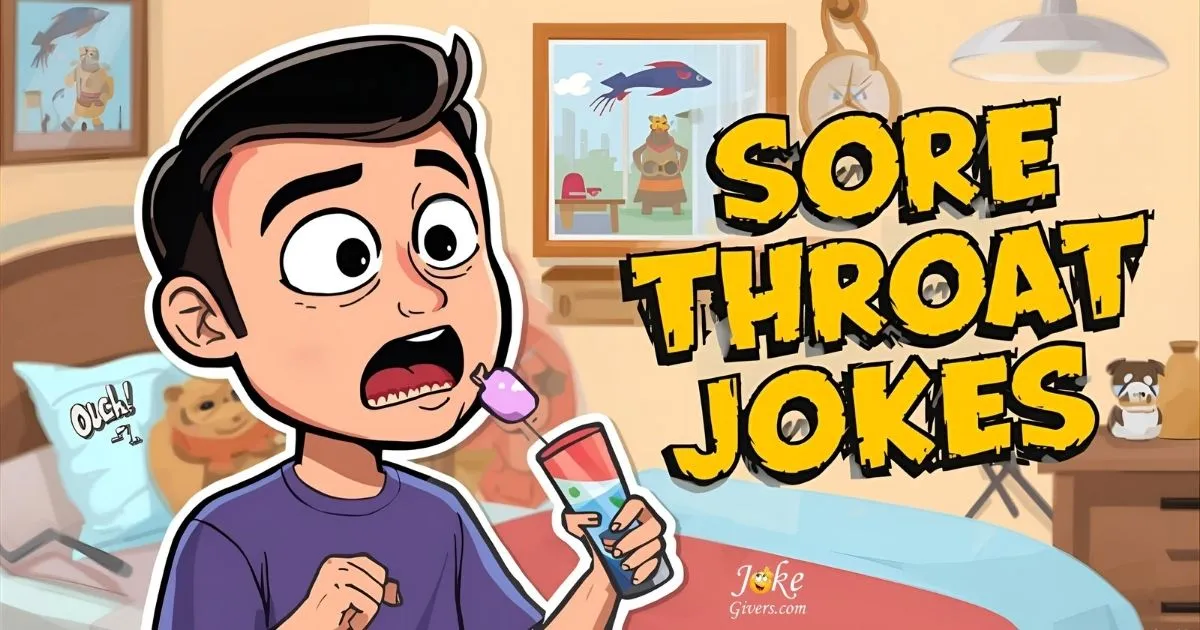 Sore Throat Jokes